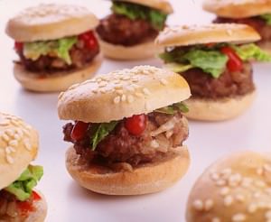 mini-burgers