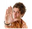 man-hand-stop