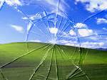 computer broken screen