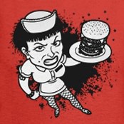 waitress angry