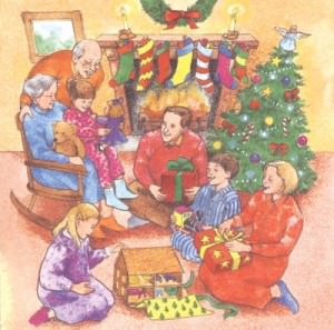 family christmas tree