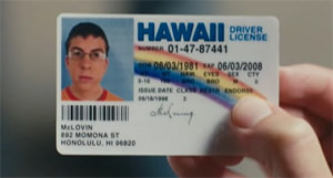 mclovin drivers license