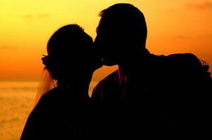 wedding sunset