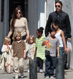 jolie pitt family