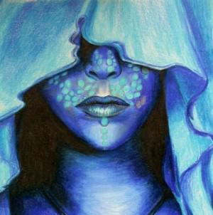 blue alien