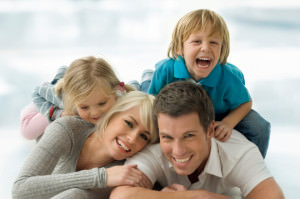 family happy
