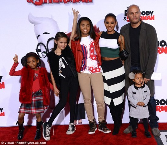 mel b belafonte family