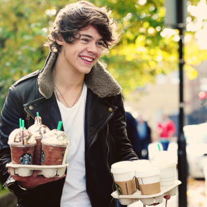 harry styles coffee