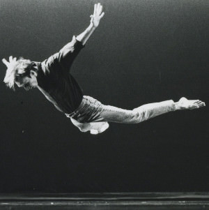 man falling