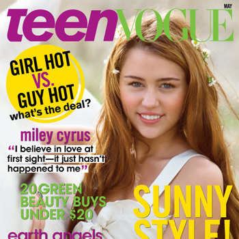 miley cyrus teen vogue