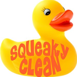 squeaky clean