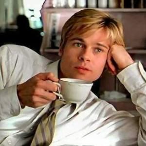 brad pitt coffee