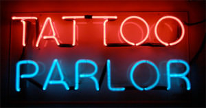 tattoo parlor
