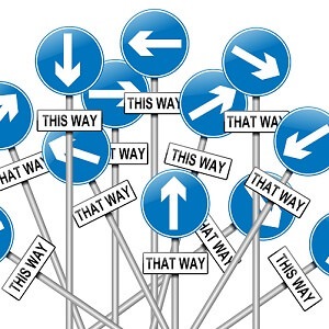 direction signs