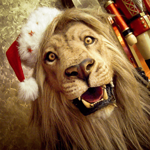 lion santa