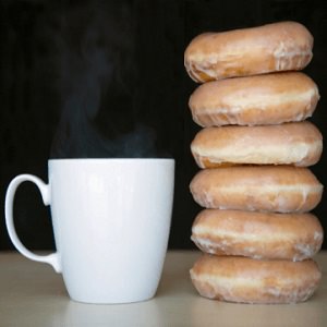 coffee and donuts