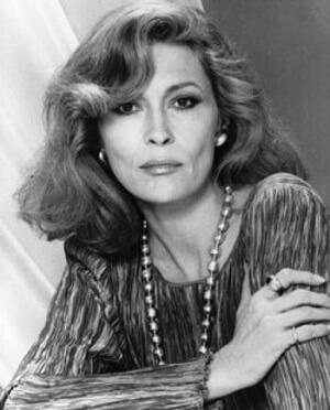 faye dunaway black and white