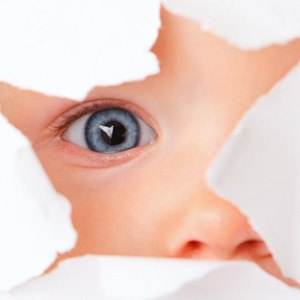 baby hiding