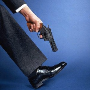 shoot foot