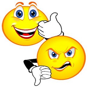 thumbs up thumbs down