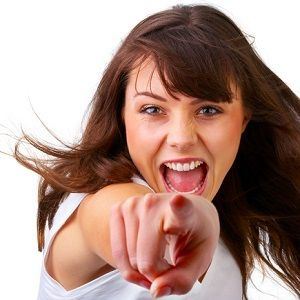 woman pointing 5