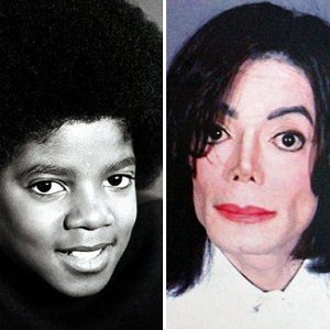 michael jackson face
