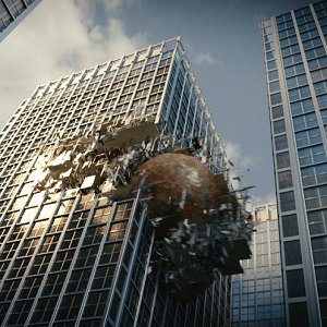 building destruction
