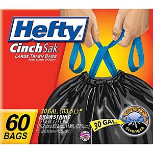 hefty cinch sak