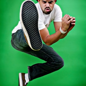 man kicking 1