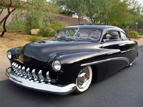car 1951 mercury coupe