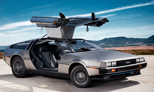car delorean dmc 12